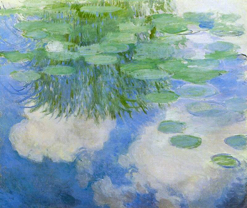 ☁️ Lumpeet taivaan ja pilvien kanssa, Claude Monet