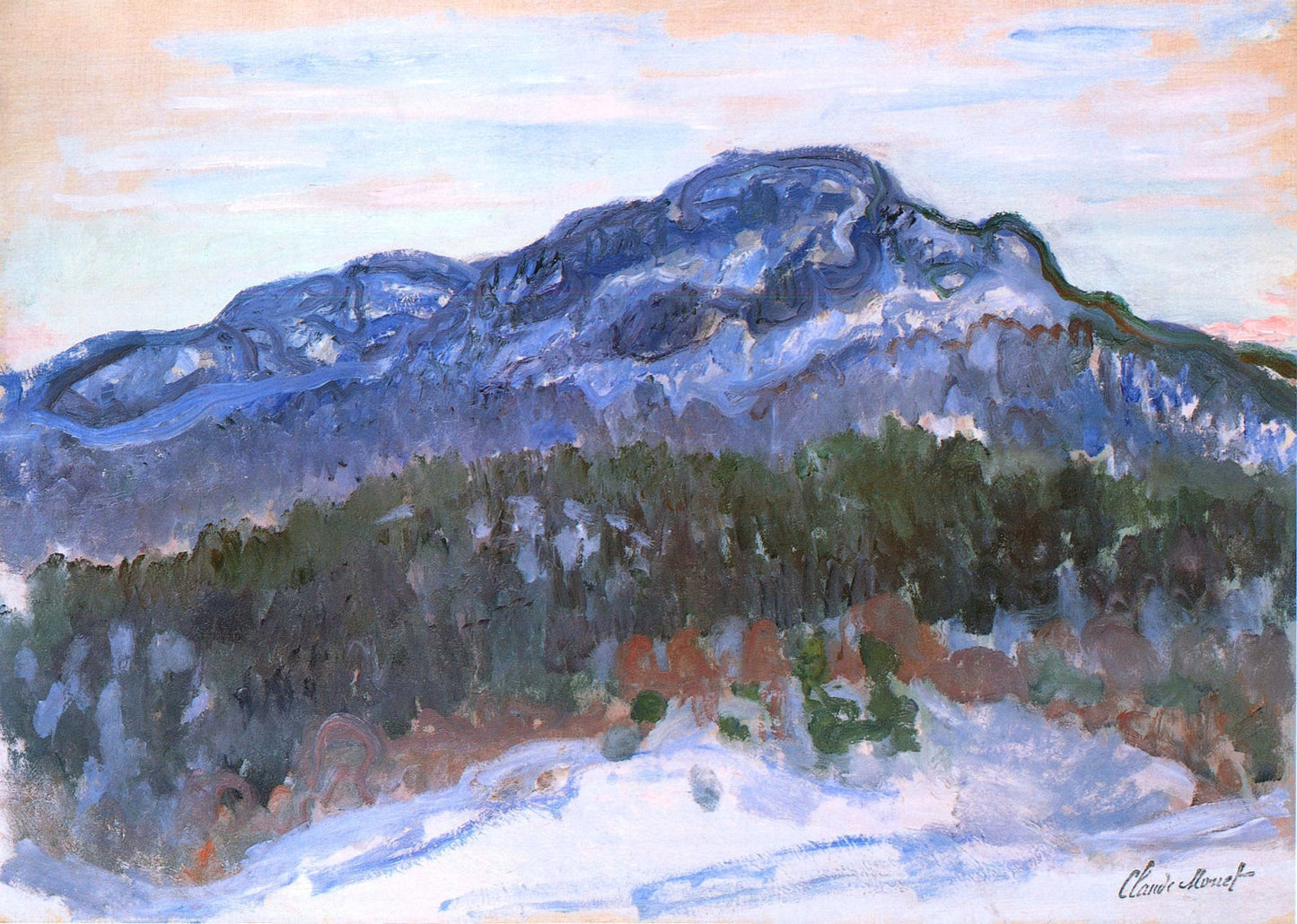 Kolsåsin vuori - Claude Monet