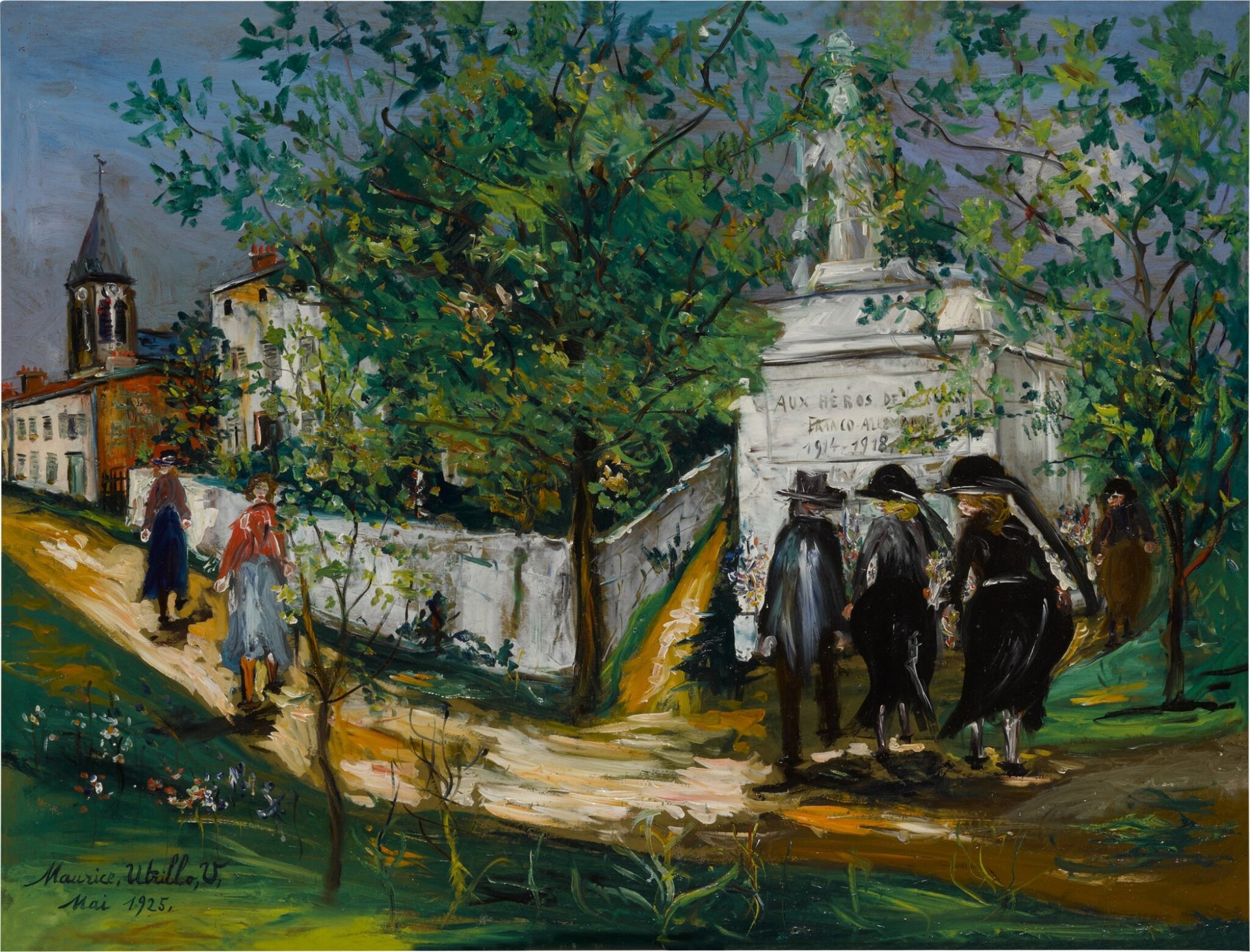 Monument aux morts - Maurice Utrillo