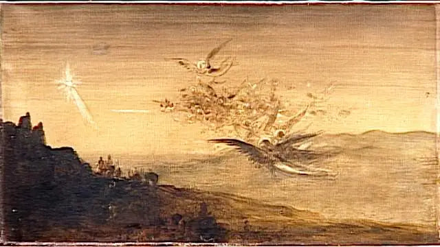 Enkelit seuraavat kuninkaiden tähtiä.jpg - Gustave Moreau