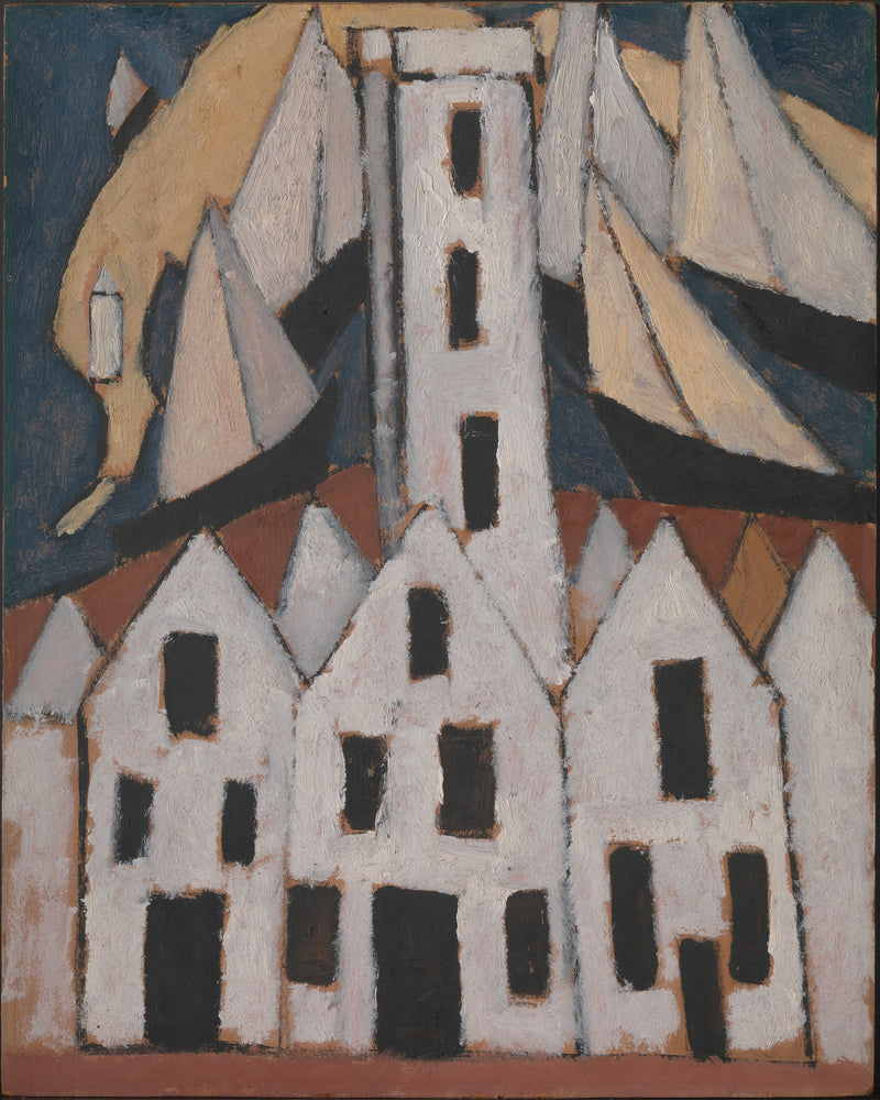 Mouvement n° 5, Maisons de Provincetown - Marsden Hartley