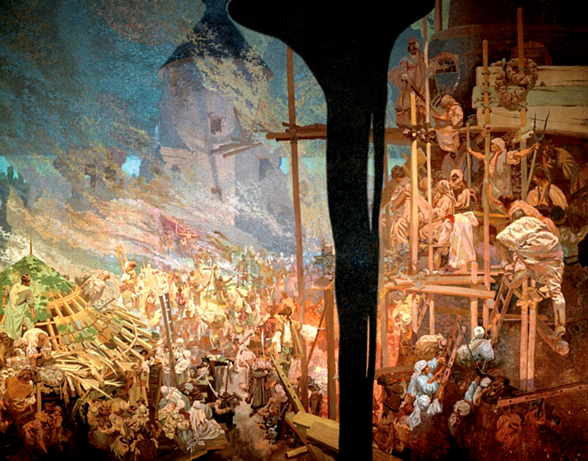 Szigetvárin puolustus - Alphonse Mucha