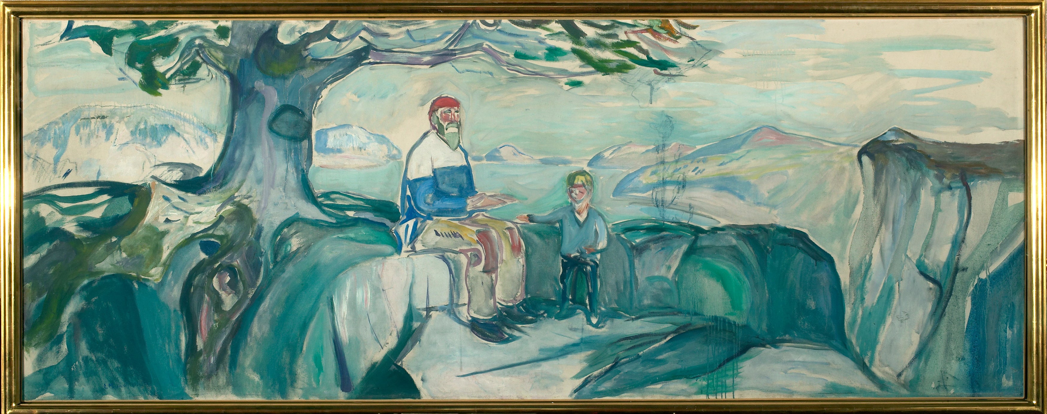 Reproduction du tableau « Histoire - Edvard Munch » par Alpha Reproduction en peinture à l’huile