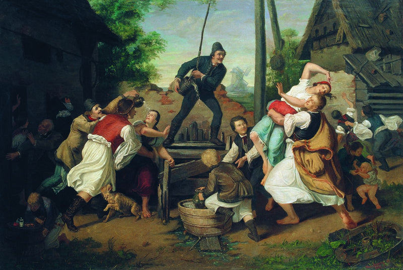 Sporage de Pâques - Mihály Munkácsy