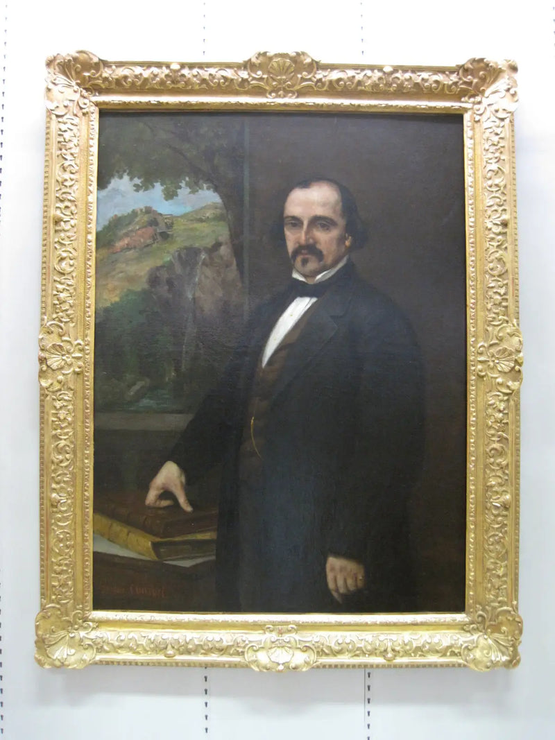 Jean Paul Mazarozin muotokuva - Gustave Courbet