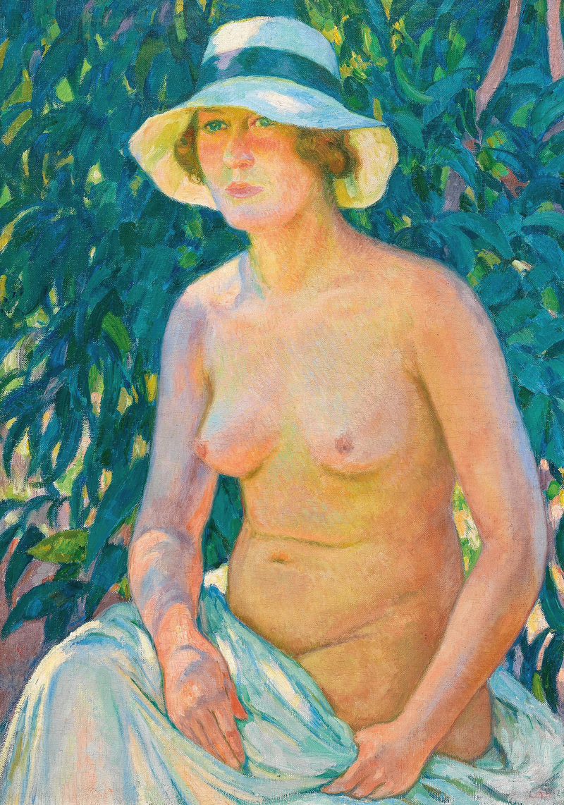 Nyt Panamassa, etupuolelta - Théodore van Rysselberghe