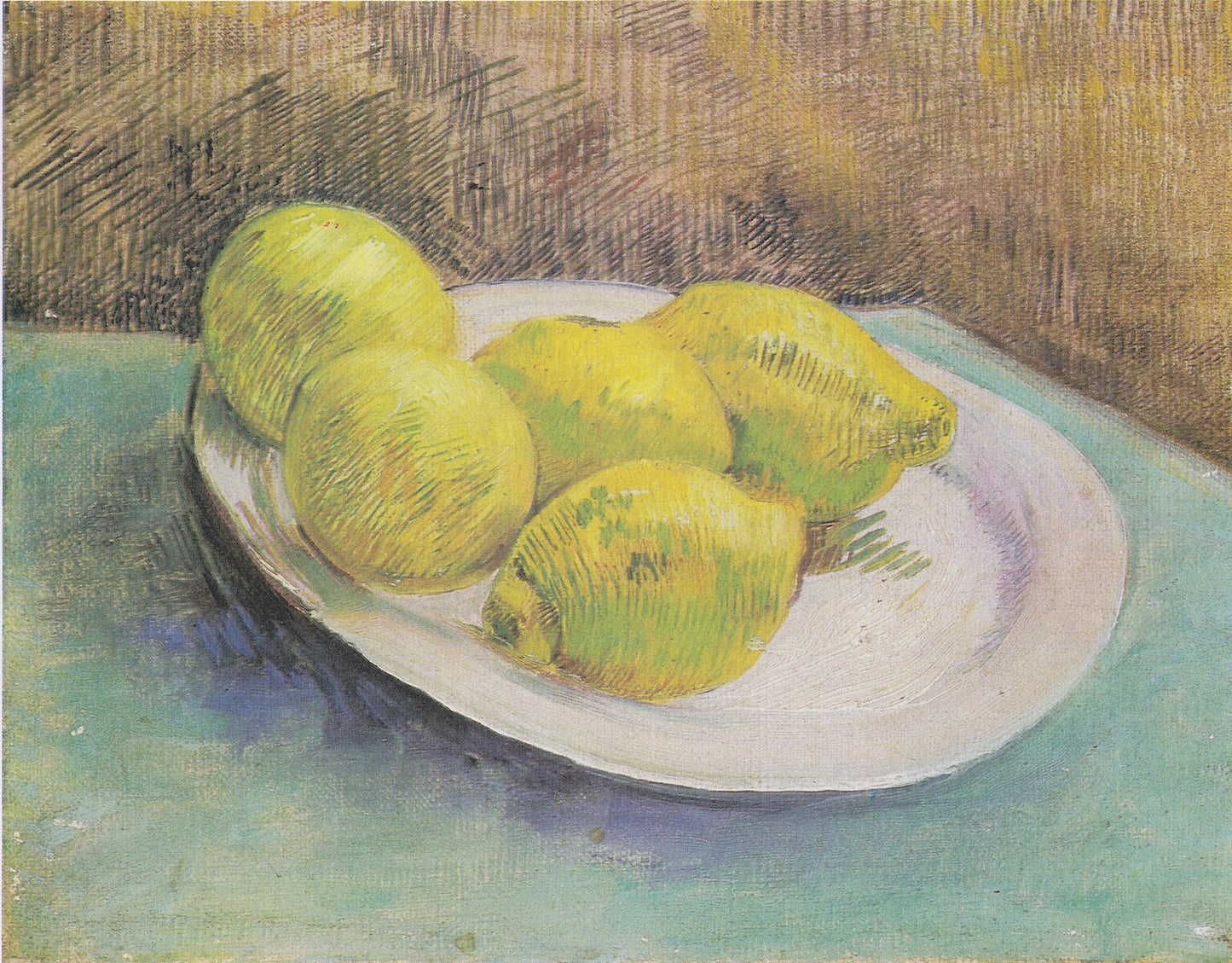 🍋 Asetelma sitruunoilla lautasella – Vincent van Gogh (1887)