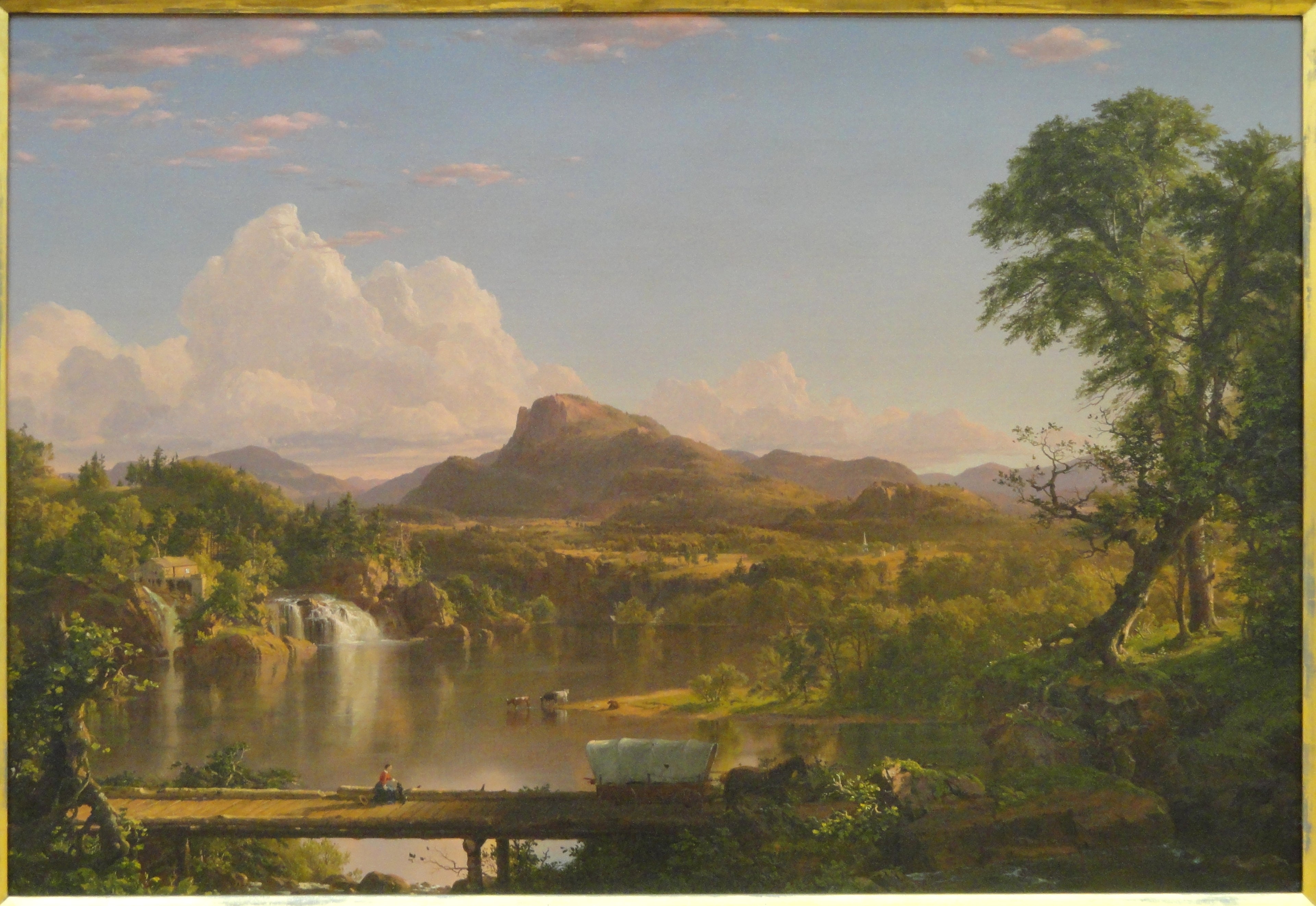 Paysage de la Nouvelle-Angleterre - Frederic Edwin Church