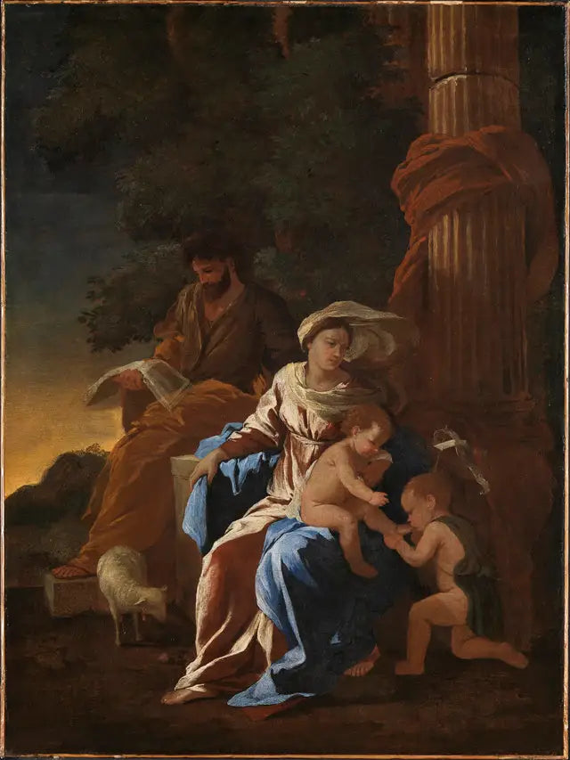 Pyhä perhe - Nicolas Poussin