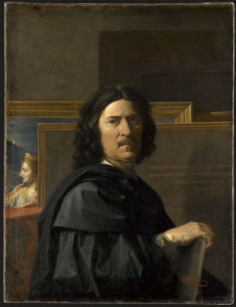 Taiteilijan muotokuva - Nicolas Poussin