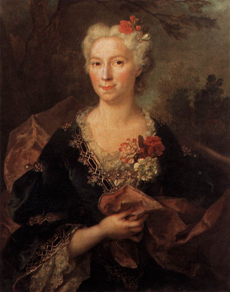 Portrait d'une dame - Nicolas de Largillière