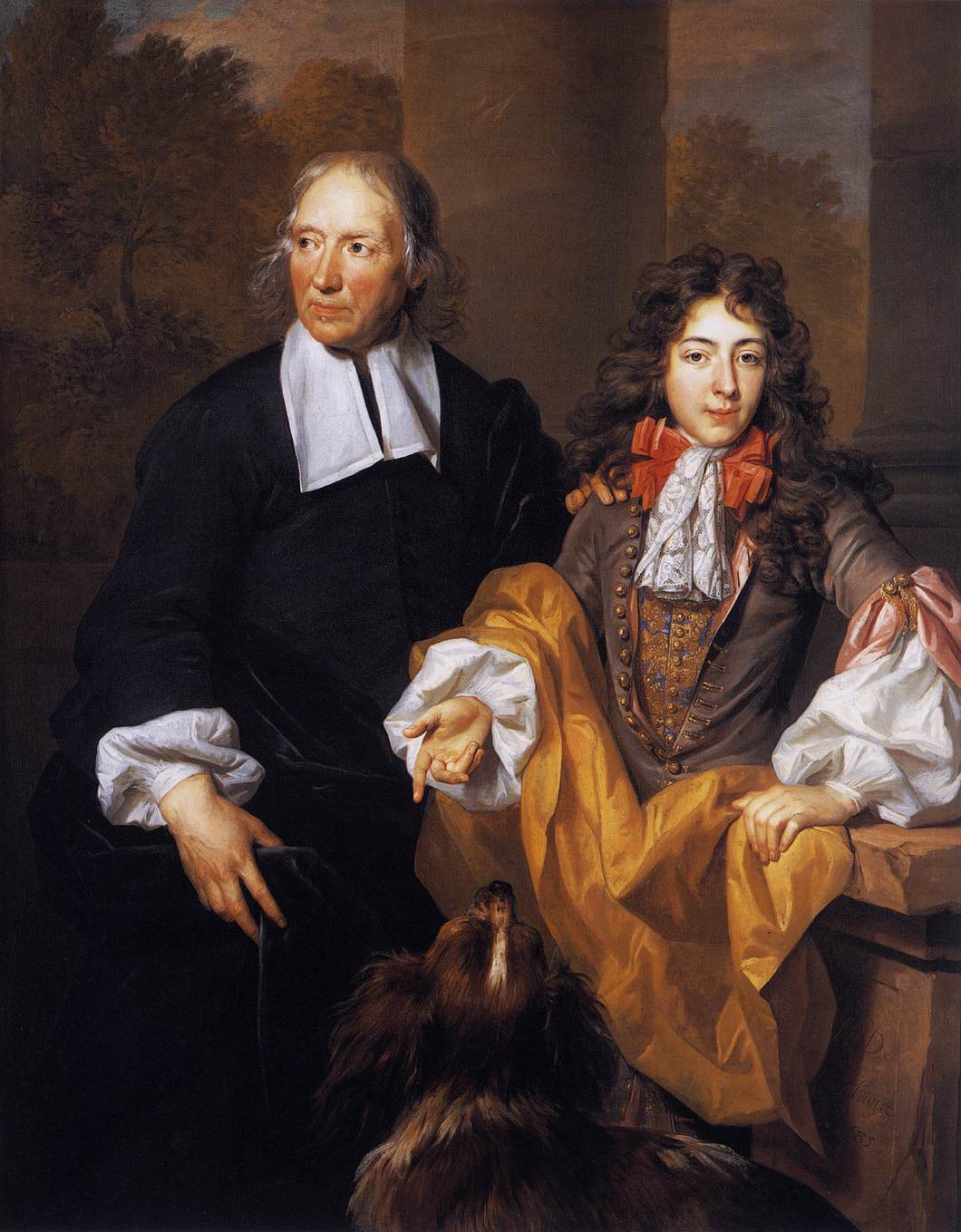 Bossuet et le Grand Dauphin - Nicolas de Largillière