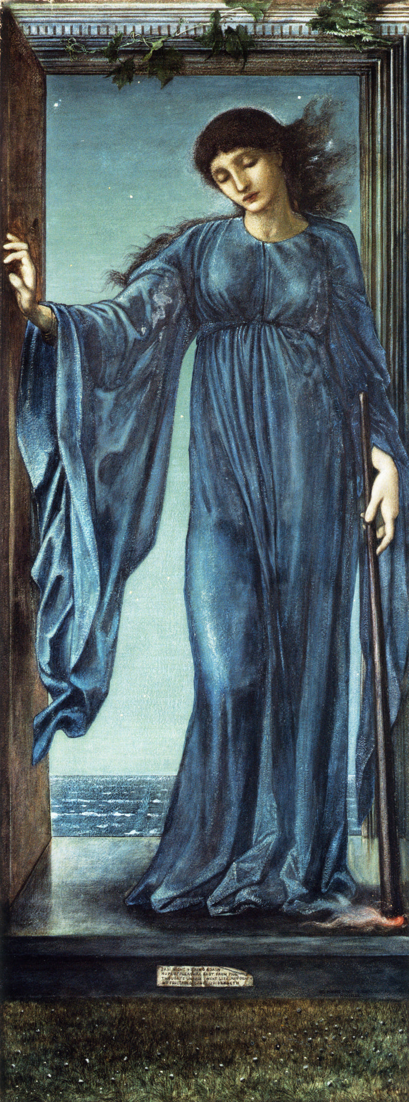 Yö - Edward Burne-Jones
