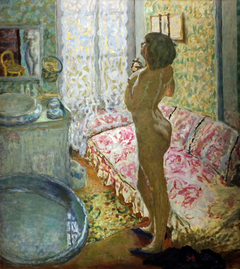 Alaston taaksepäin - Pierre Bonnard