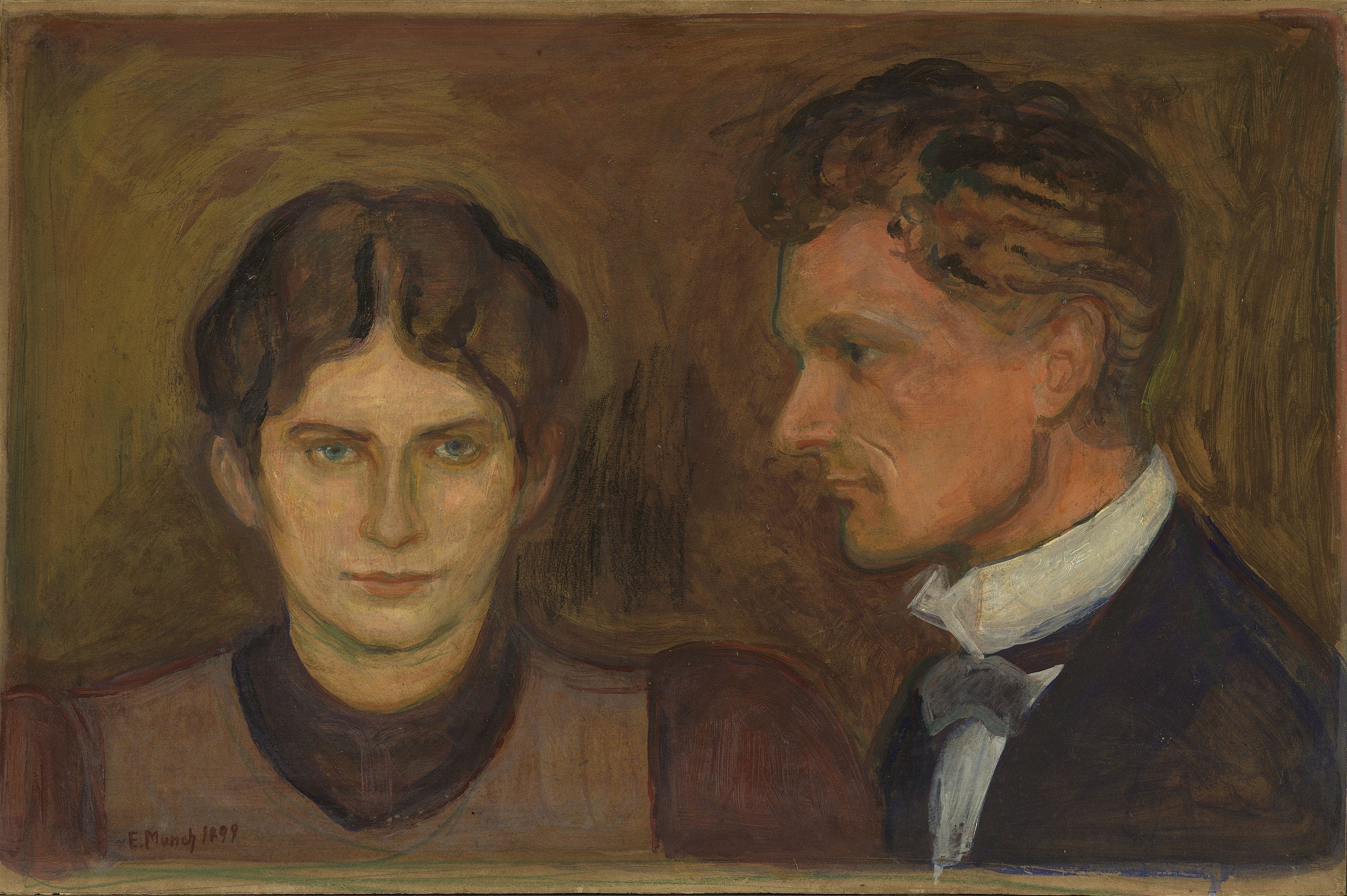 Aase ja Harald Nørregaard - Edvard Munch
