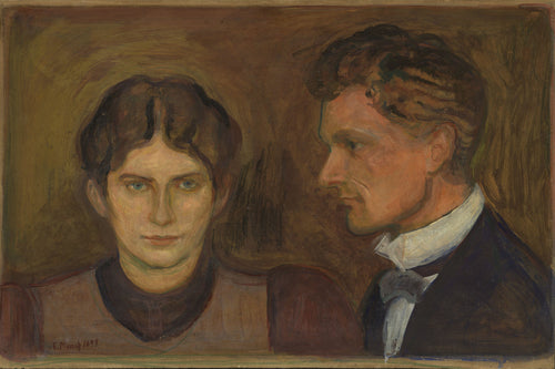 Aase ja Harald Nørregaard - Edvard Munch