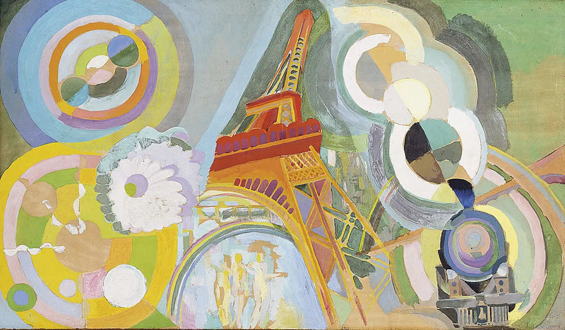 Ilma, rauta ja vesi - Robert Delaunay