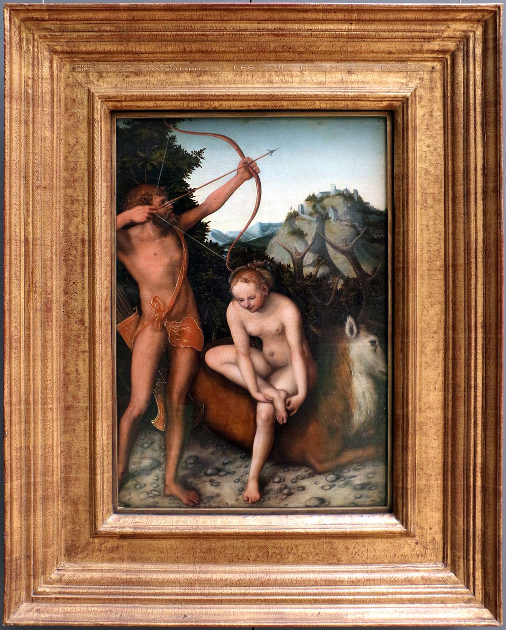 Apollon et Diane - Lucas Cranach the Elder