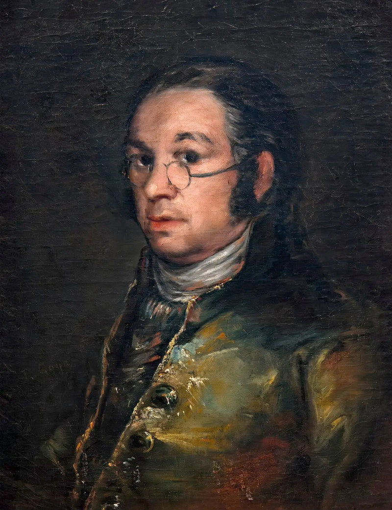 Itseportraiitti silmälaseilla - Francisco de Goya