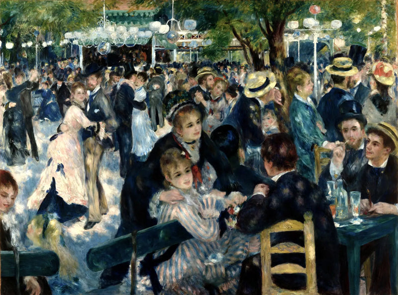 Galetten myllyn tanssi - Pierre-Auguste Renoir
