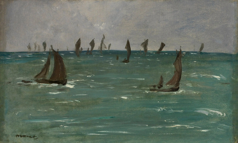 Veneet Berck-sur-Merissä - Édouard Manet