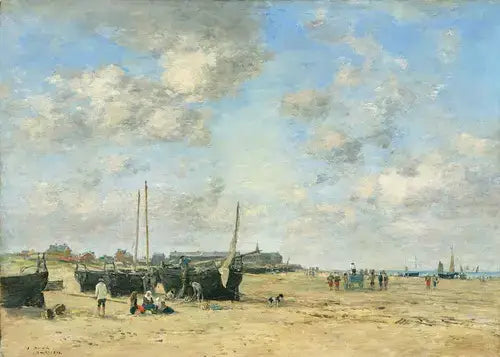 Berckin ranta - Eugène Boudin