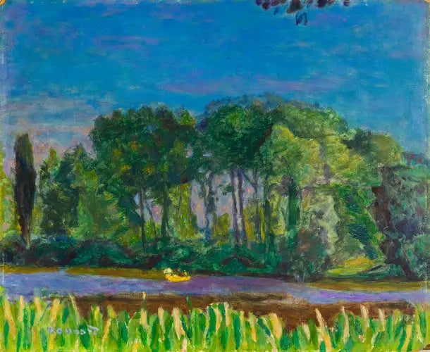 Seine-joen rannat - Pierre Bonnard