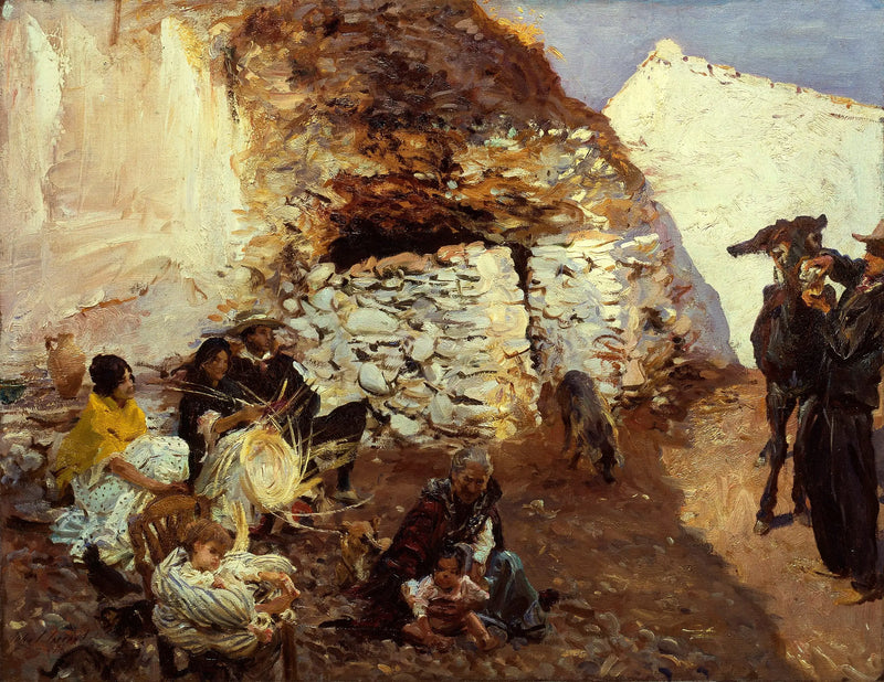 Romani leiri, Granada, Espanja - John Singer Sargent