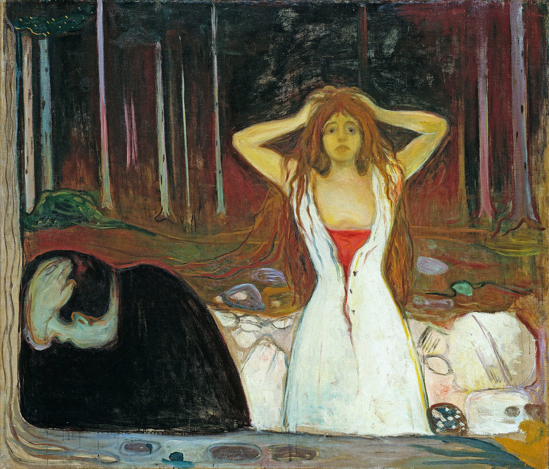 Tuohipuut - Edvard Munch