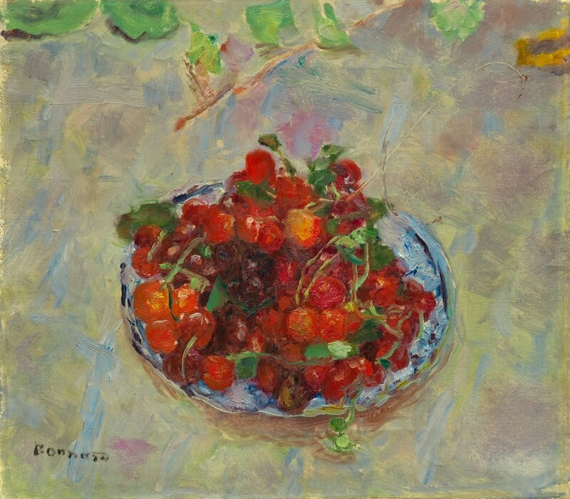 Reproduction du tableau « Cerises - Pierre Bonnard » par Alpha Reproduction en peinture à l’huile