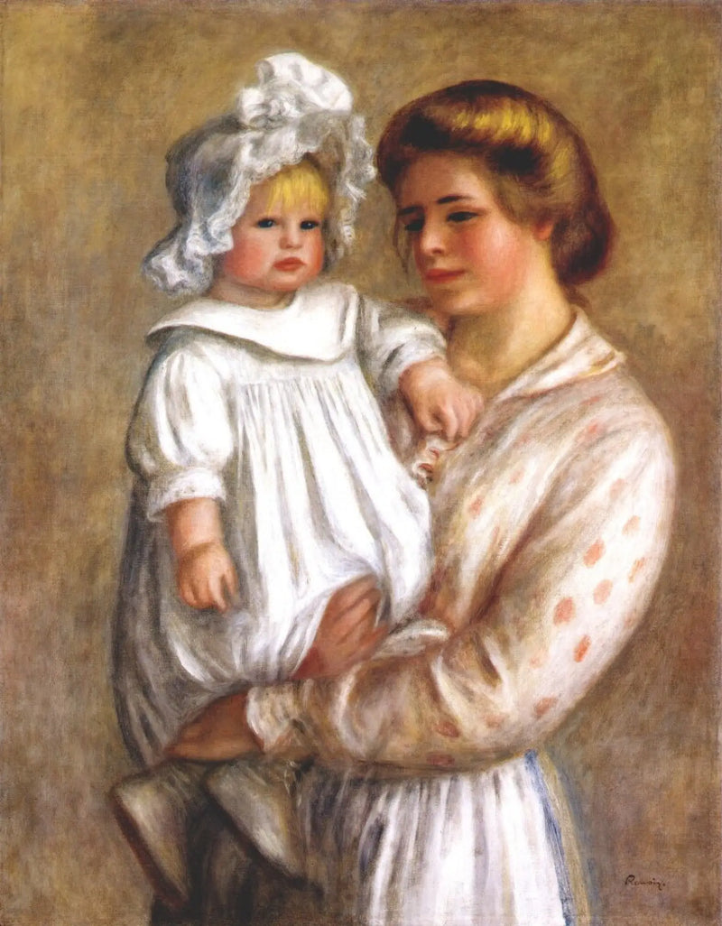 Claude ja Renée - Pierre-Auguste Renoir