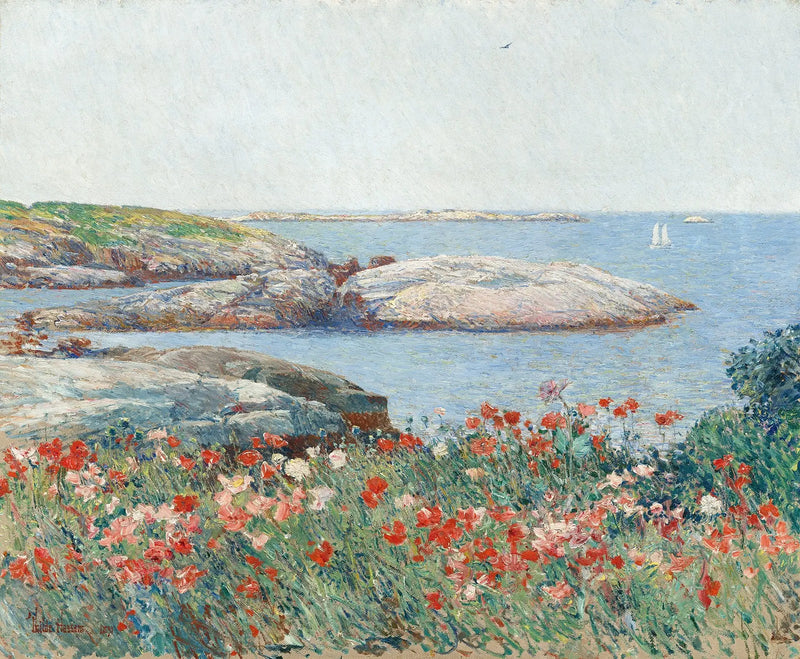 Punaliljat, Shoals-saaret - Childe Hassam