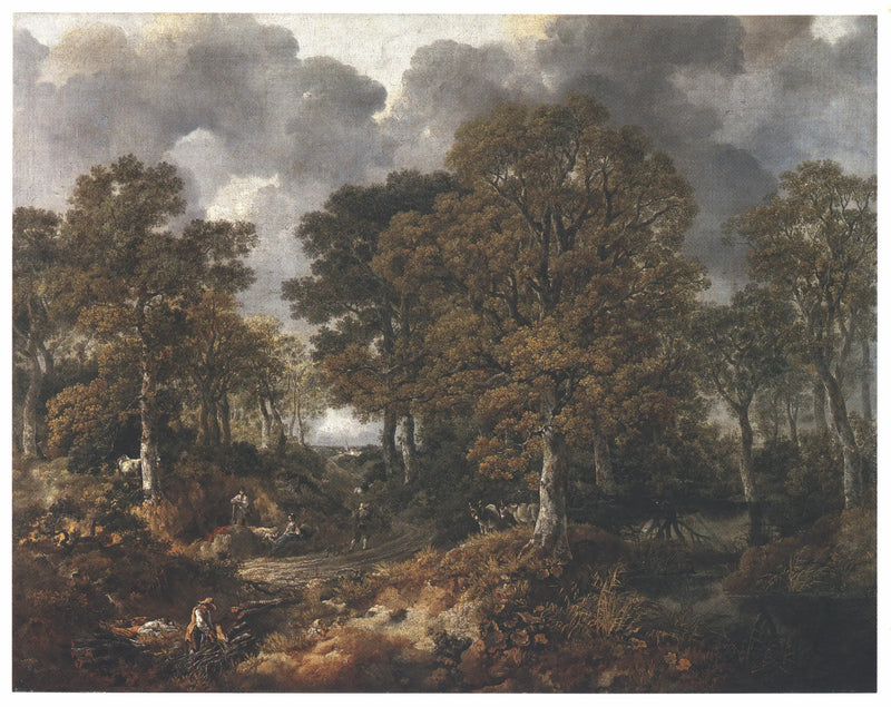 Cornard Wood, lähellä Sudburyä, Suffolk - Thomas Gainsborough