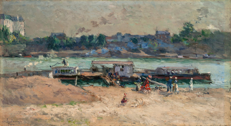 Depuis les rives de la Seine - Albert Lebourg