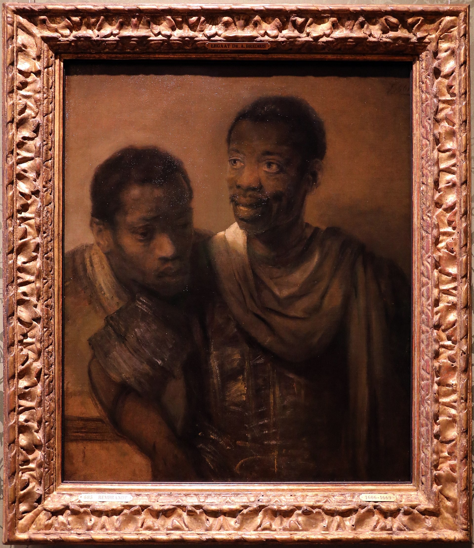 Kaksi mustaa - Rembrandt