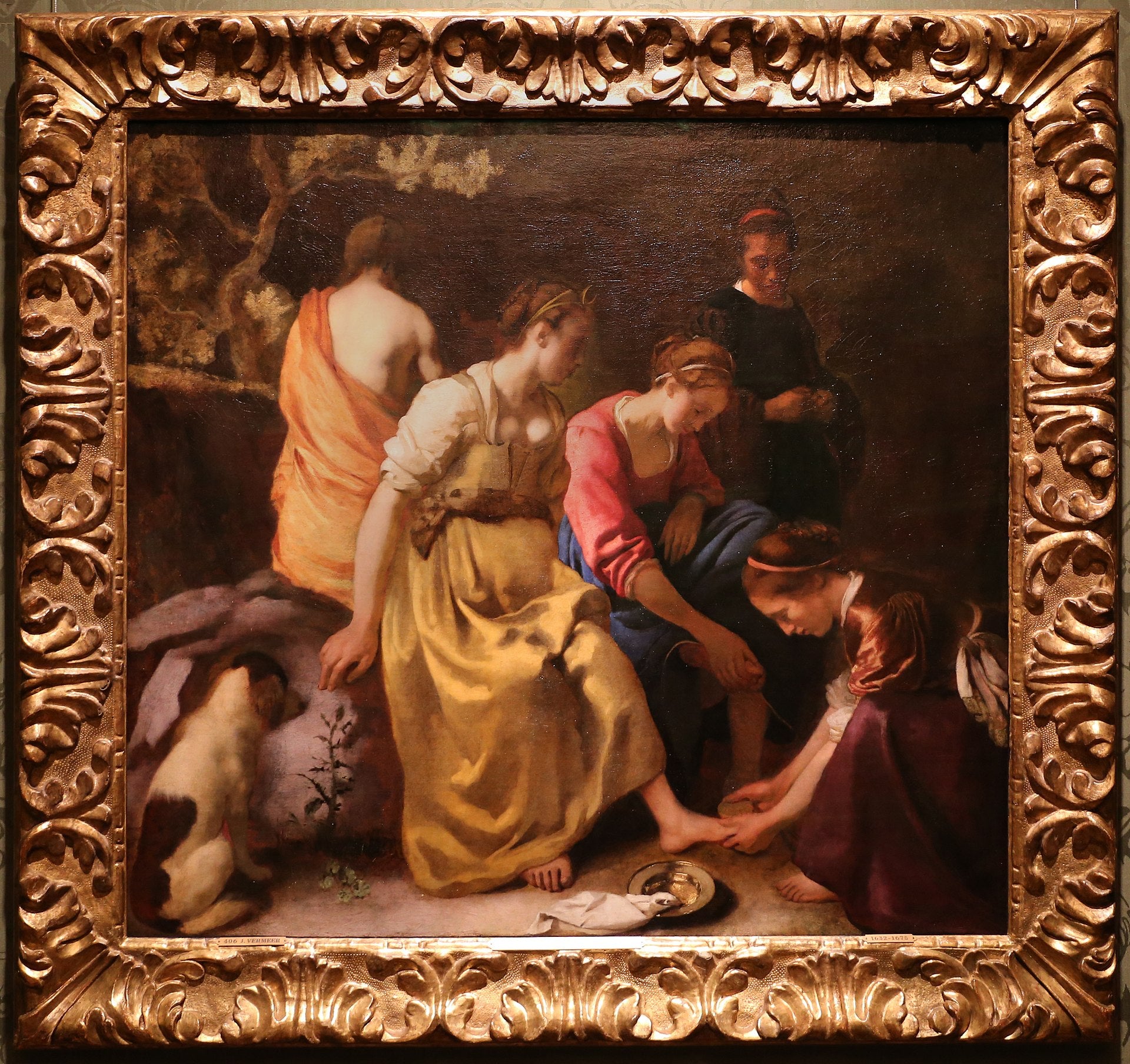 Diane ja hänen toverinsa - Johannes Vermeer
