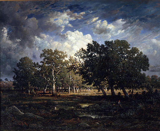 En lisière de forêt, près des gorges d'Apremont - Théodore Rousseau