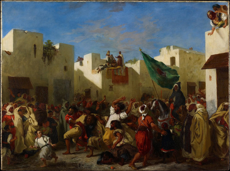 Tangerin fanatikot - Eugène Delacroix