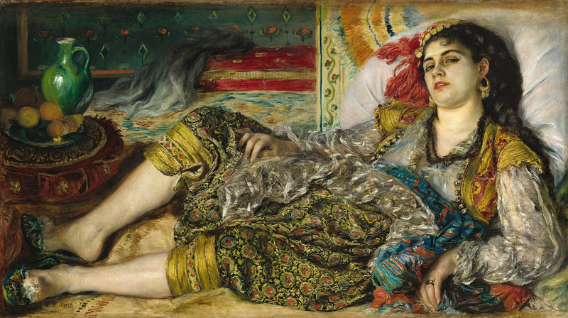 Algeri nainen - Pierre-Auguste Renoir