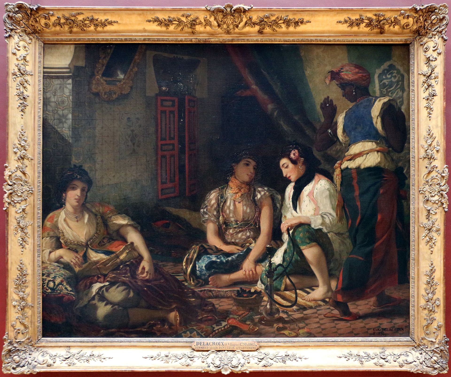 Algeriassa asuvia naisia - Eugène Delacroix