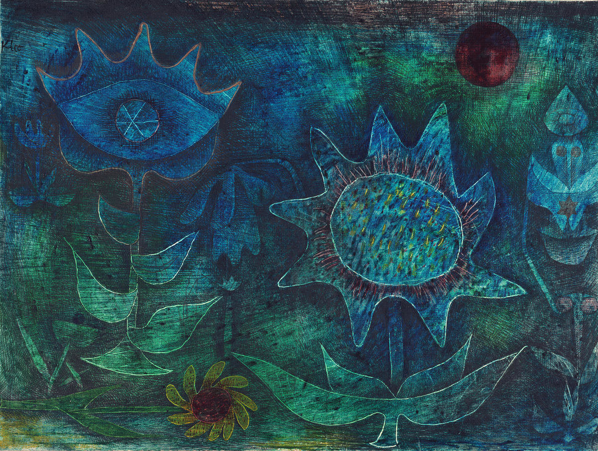 Kukat yössä - Paul Klee