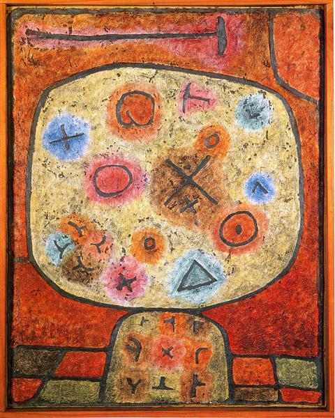 Kukkia kivessä - Paul Klee