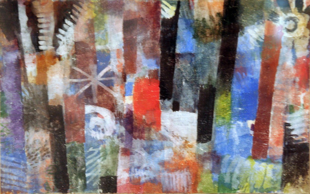Trooppinen metsä - Paul Klee