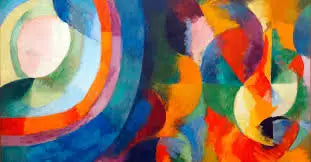 Pyöreät muodot. Aurinko, Kuu - Robert Delaunay