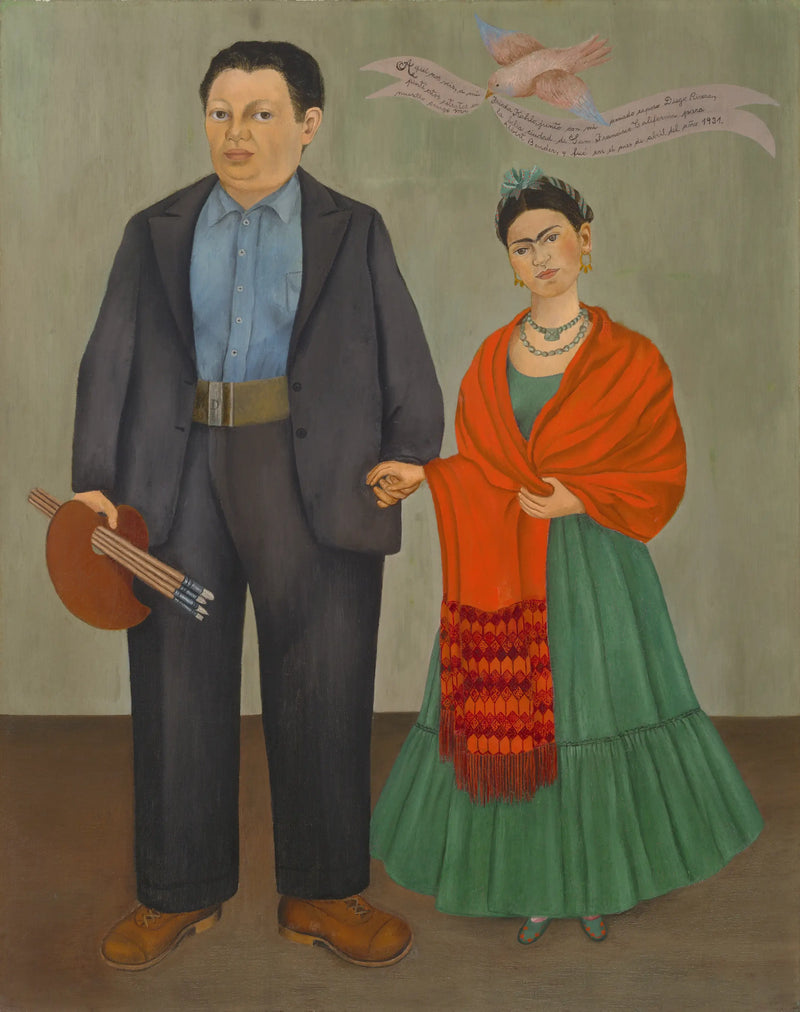 Frida ja Diego Rivera - Frida Kahlo