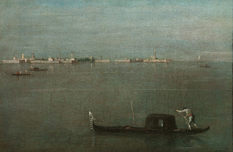 Gondolit laguunin yllä - Francesco Guardi