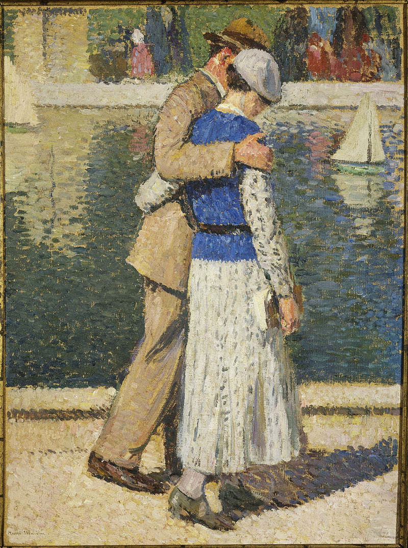 Groupe des amoureux - Henri-Jean Guillaume Martin