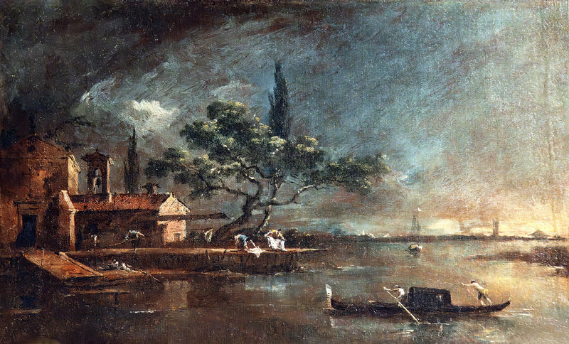 Ancônen saari - Francesco Guardi