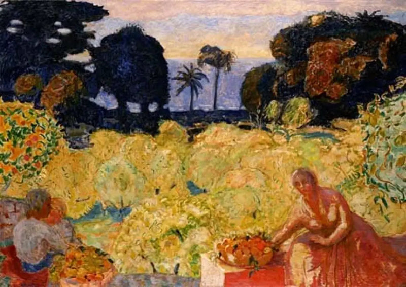 Välimerellinen puutarha - Pierre Bonnard