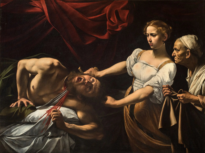 Judith, joka mestaa Holopherne - Caravaggio
